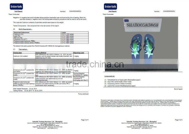 2016 new rubber flip flops slipper red beach slipper