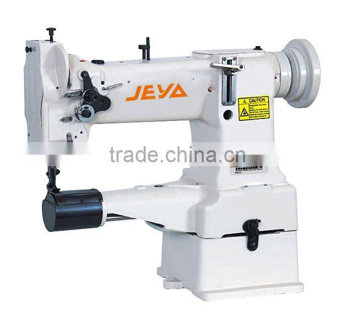JY8B Cylinder bed compound feed heavy duty power used industrial shoe sewing machine motor foot pedal price