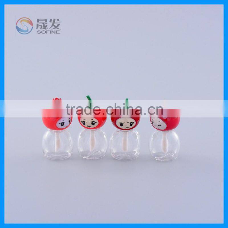 Cute Mini 3ML chirdlen kids lip gloss container