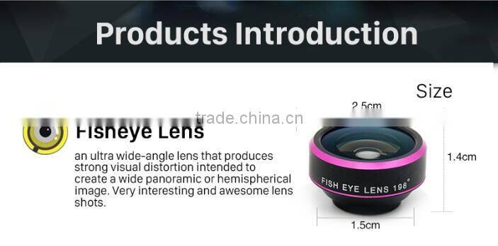 Hot Selling 3 in 1 Mobile Camera Extra Lens