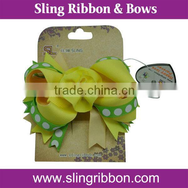 Hair accessories display card