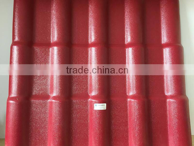 anti-corrosion synthetic resin roof shingle