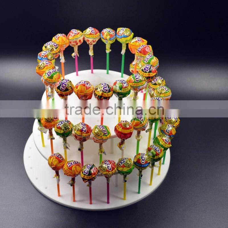 shop retail 3 tier round acrylic lollipop display stand