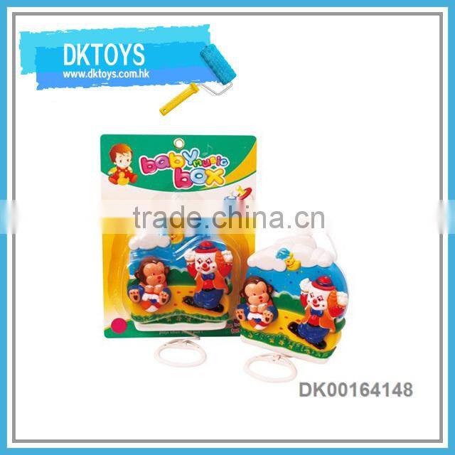 Pull Line Music Box Baby Learning Rattle Toy