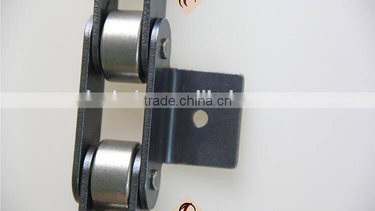 agricultural conveyor chains with attachments carbon steel big large rollers transmission chains