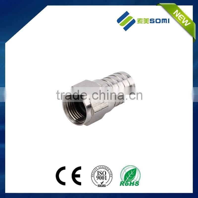 f male connector crimp type with silicon oil and O ring