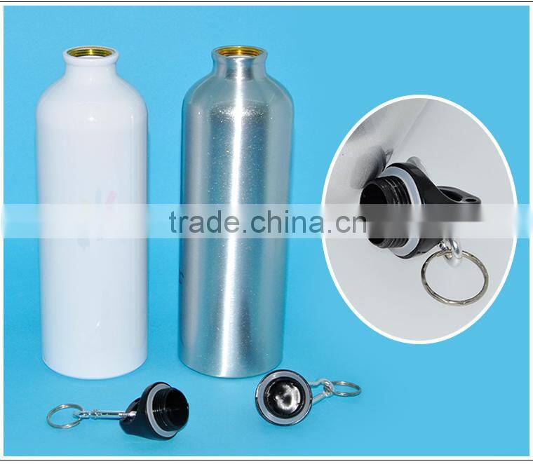 Sunmeta factory supply blank 750ml sublimation aluminum sports bottle(LH-04)