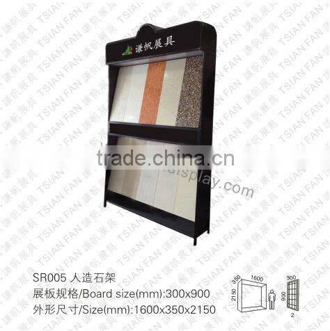 SR004 Customized Quartz Stone Display Tower for Promotion