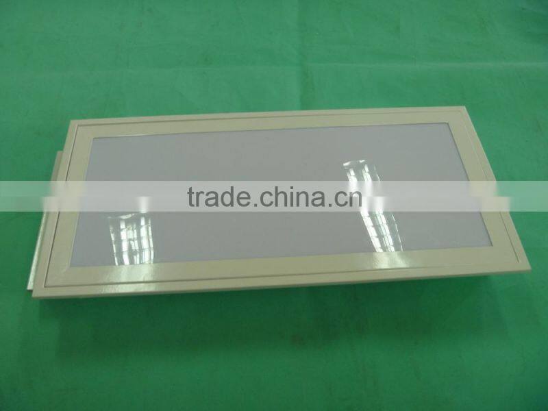 2x18w grid lamp with milky cover