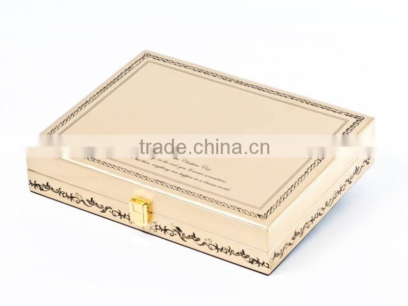 Luxury wedding photo album box
