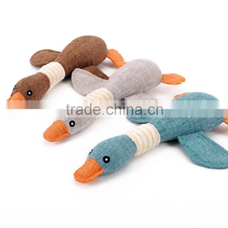 Pet plushy sound toy a lovely partner for pet