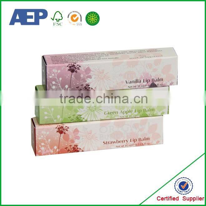 printing beautiful hot sale Design Cosmetic Box