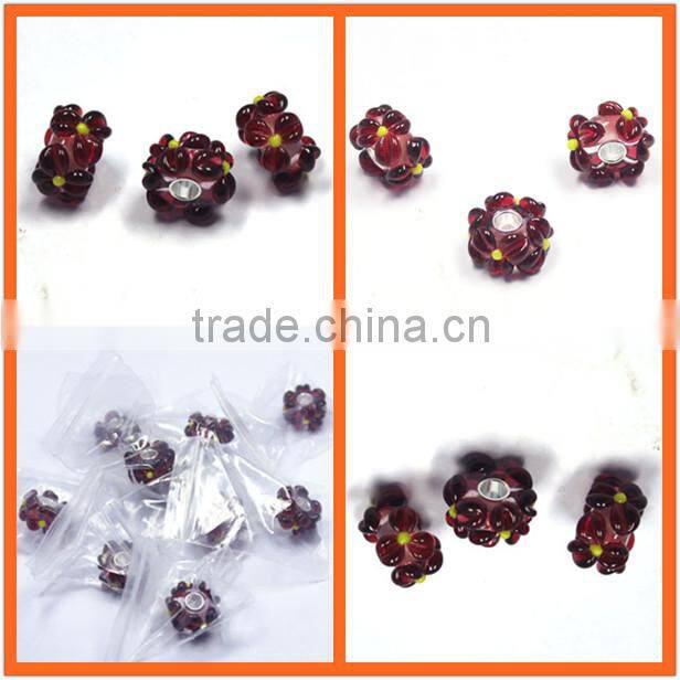 Various colors wholesale European lampwork Beads for millenium