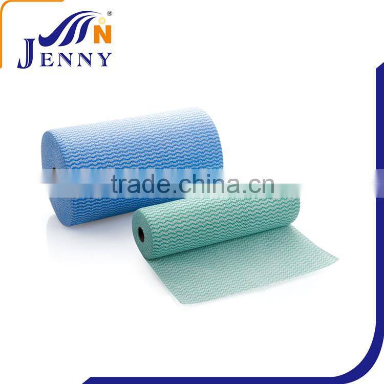Household Not Patterned Impunctate Superior Dyed Spunlace Wipes
