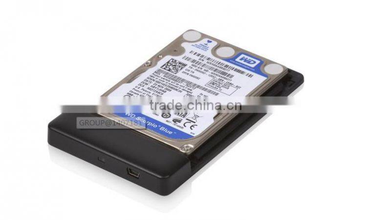 2015 Hot sale OEM USB 2.0 1tb external hard disk drive enclosure USB 2.5 inch portable HDD enclosure
