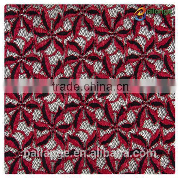 fancy bridal chemical African nylon stretch lace fabric for garment