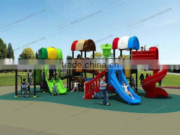 Popular sale outdoor plastic playground