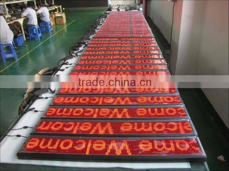 Blue programme led sign display ,led message display board,advertising led display,led signs for advertising
