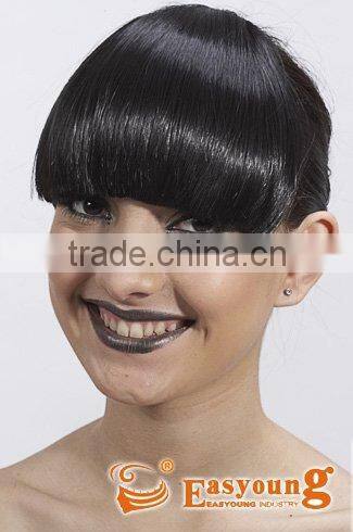 Synthetic clip on bangs, fringe hair bangs