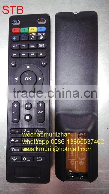 ZF Black 39 keys STB Remote Control for MEDIA VISION
