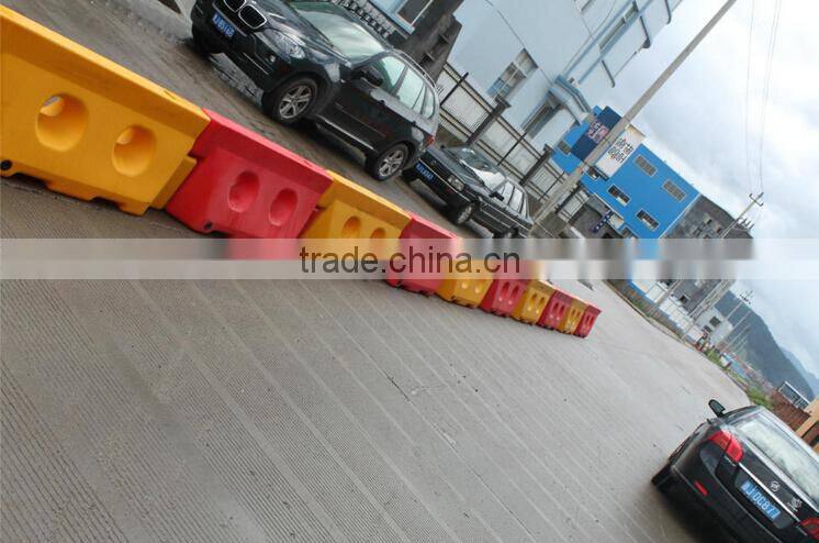 Professional manufacturer for plastic road safety barrier