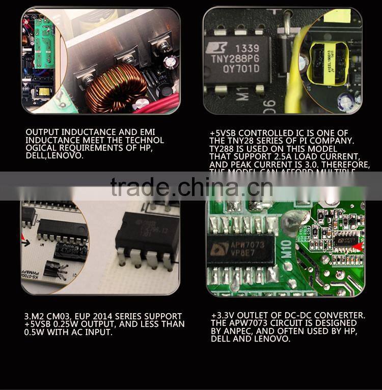 aigo G6 Golden 550W ATX DIY power supply PSU reliable quality and reasonable price