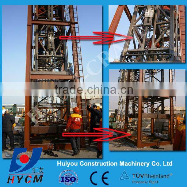 PT5515 100% New Tower Crane of Internal-climbing type