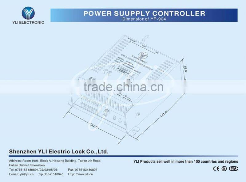 Access control Switch Power Supply