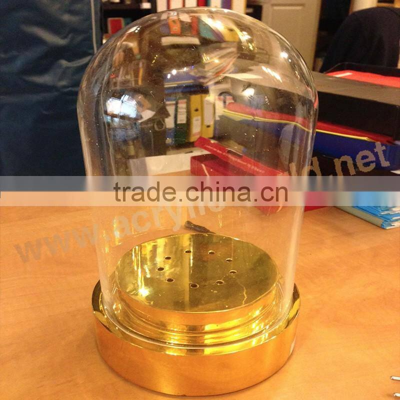 acrylic single wine bottle display with led illuminated