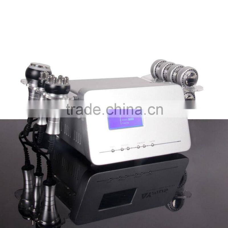 AYJ-822B(CE)New RF machine 40k/vacuum cavitation 40k+rf+ultrasonic sliming machine/vacuum & tripolar rf cavitation