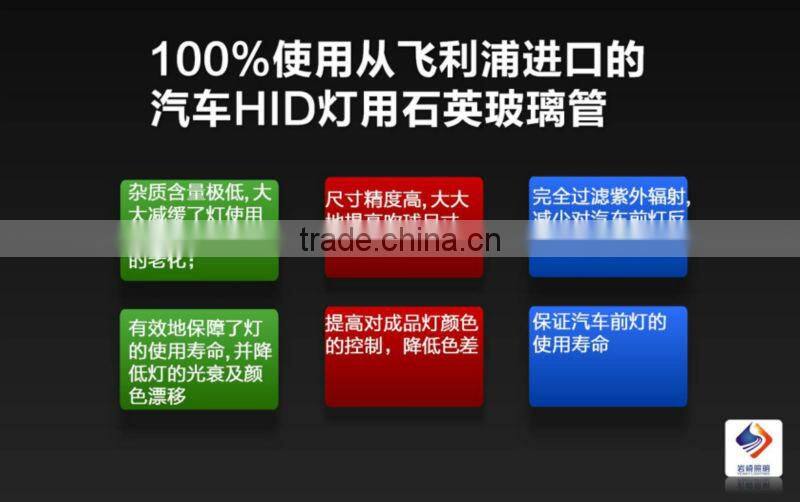 China Factory Auto accessaries Yeaky bulb for car headlight, 3 years warranty