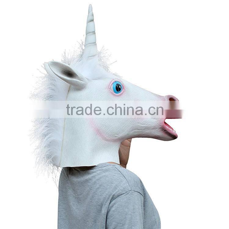 2016 New Fashion cosplay fashionable cute wire EL light horn Mask