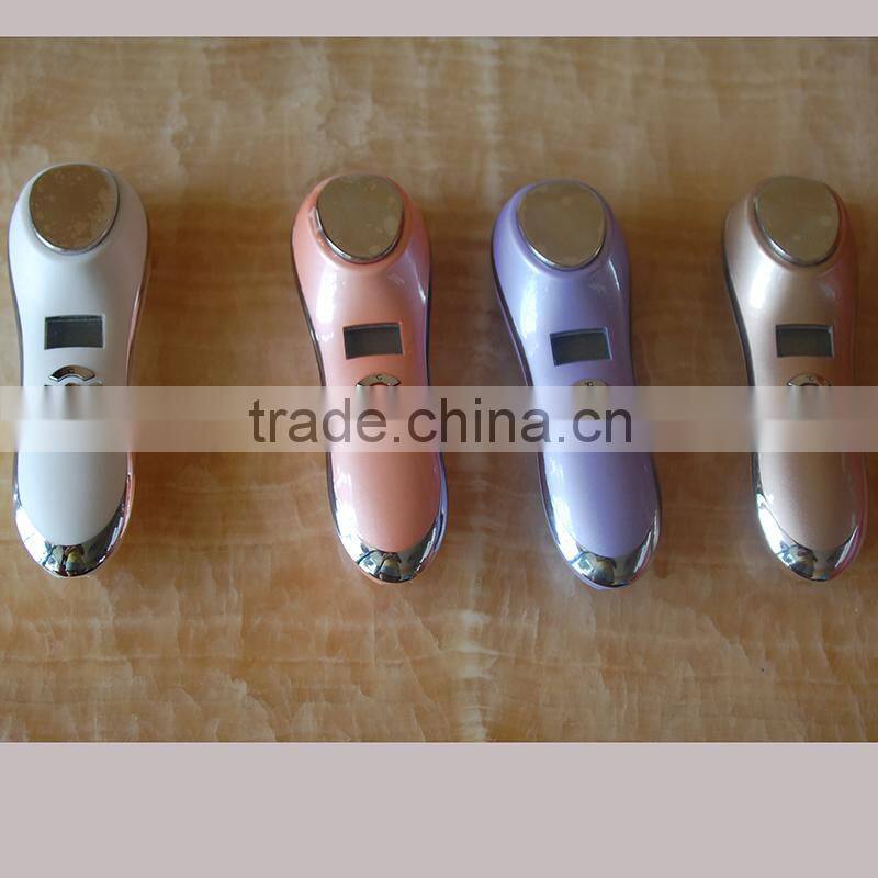 2015 skinyang high quality ultrasonic skin beauty products with cold and hot sonic beauty by portable easy to use
