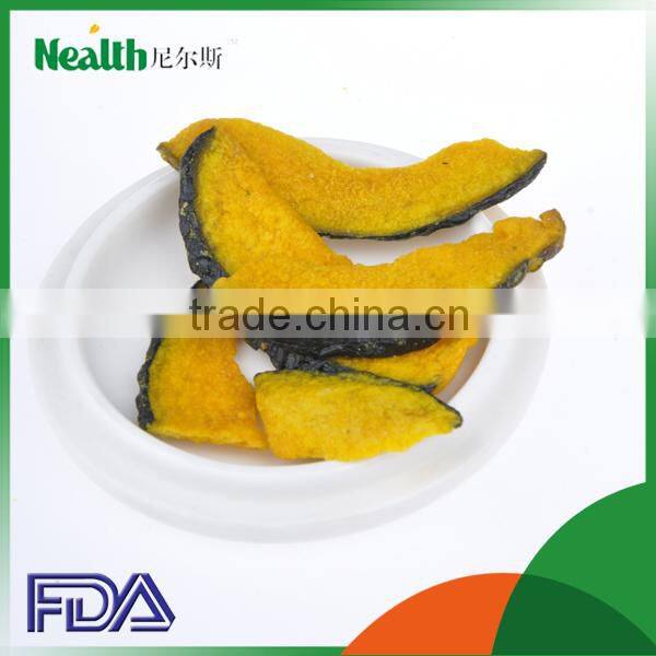 Manufacturer produce Natural pumpkin chips dehydrated vegetable