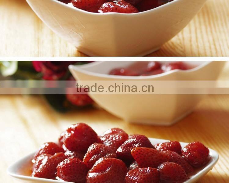425gx12 canned strawberry good taste in light syrup