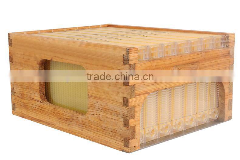 Zorue factory made Automatic flow honey beehive/flow bee hive