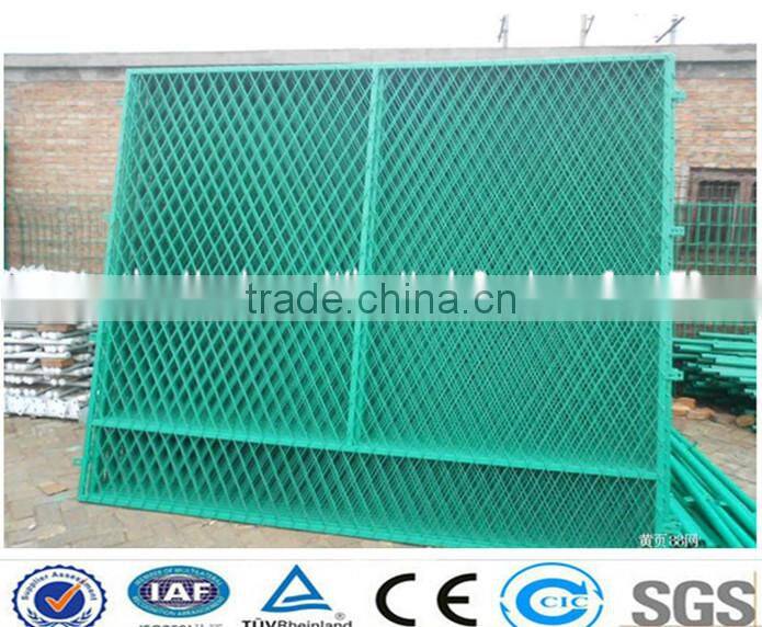 PVC coating expanded and drawing metal fence