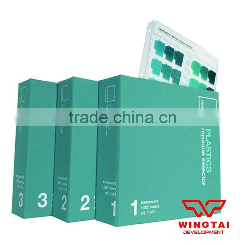 America PANTONE PBQ100 PLASTICS Opaque Selector Plastic Color Chip