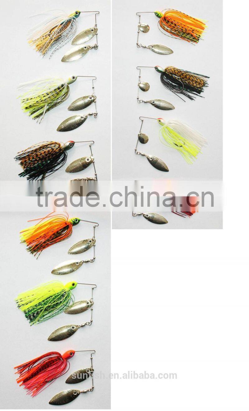 skirt spinner bait fishing lure molds