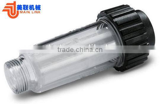 High pressure cleaning machine water filter
