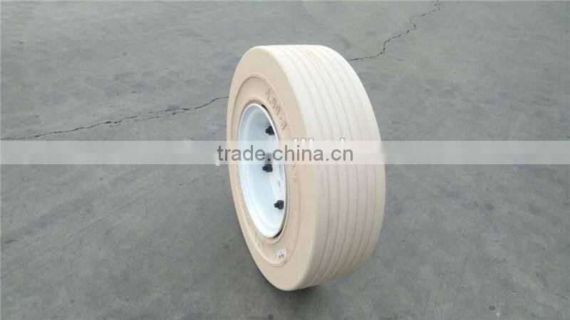 Solid Rubber Aircraft Trailer Tire 4.00-8/3.00D/3.75 being on sale