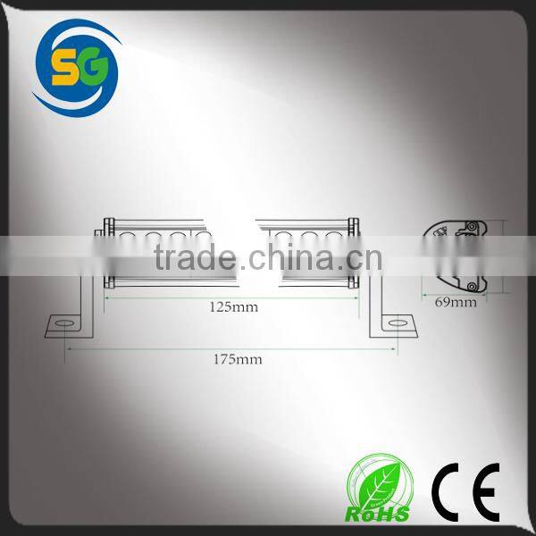 30w Dual row LED light bar for 4X4 auxiliary lighting