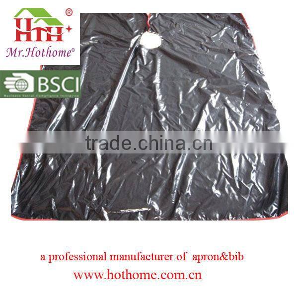 BSCI audit factory beauty waterproof durable printed barbershop hair polyester salon apron