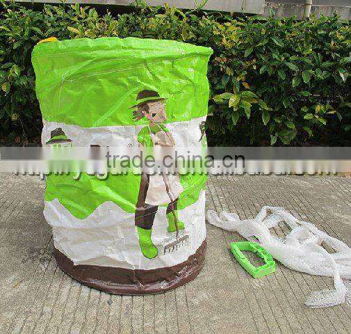 pop up tunnel with mesh bag and plastic handles