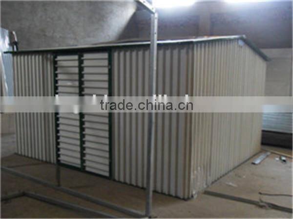 steel garden tool shed/waterproof tool storage shed