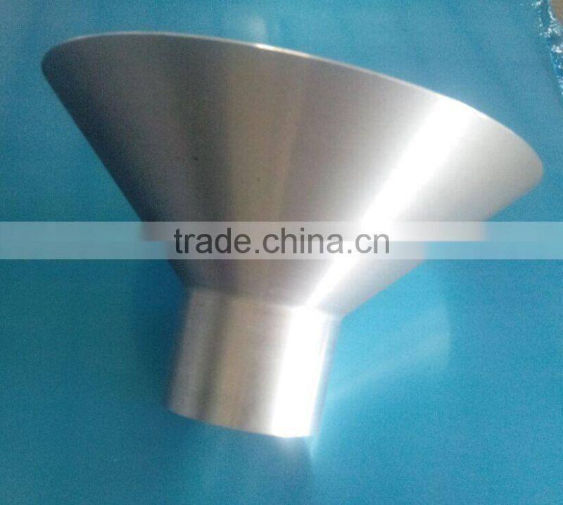 ISO certificated company Aluminum spinning parts, aluminum alloy LED cover