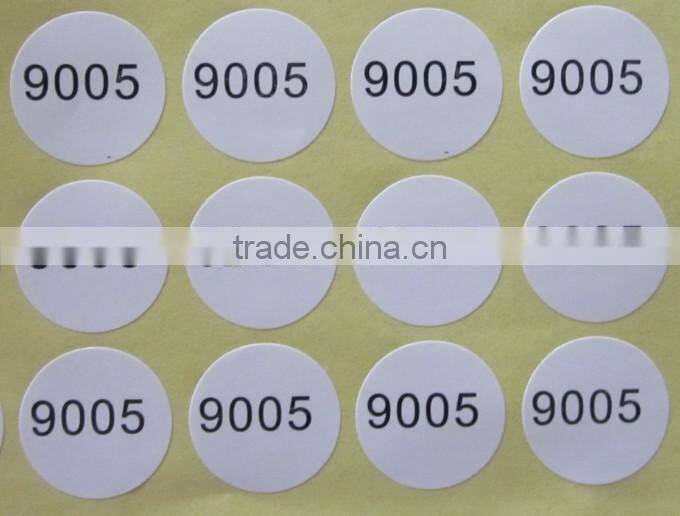 adhesive washable paper label