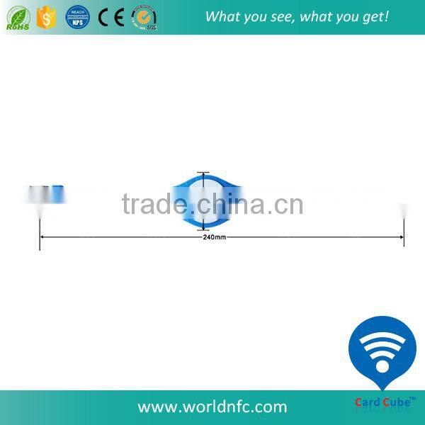 Good Quality 13.56MHz ISO 14443A Ultralight NFC PVC Wristbands