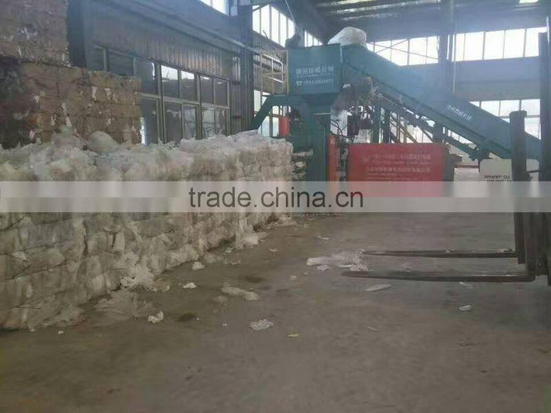 Automatic hyraulic plastic film baler/ PET bottle baler/ Paper baler
