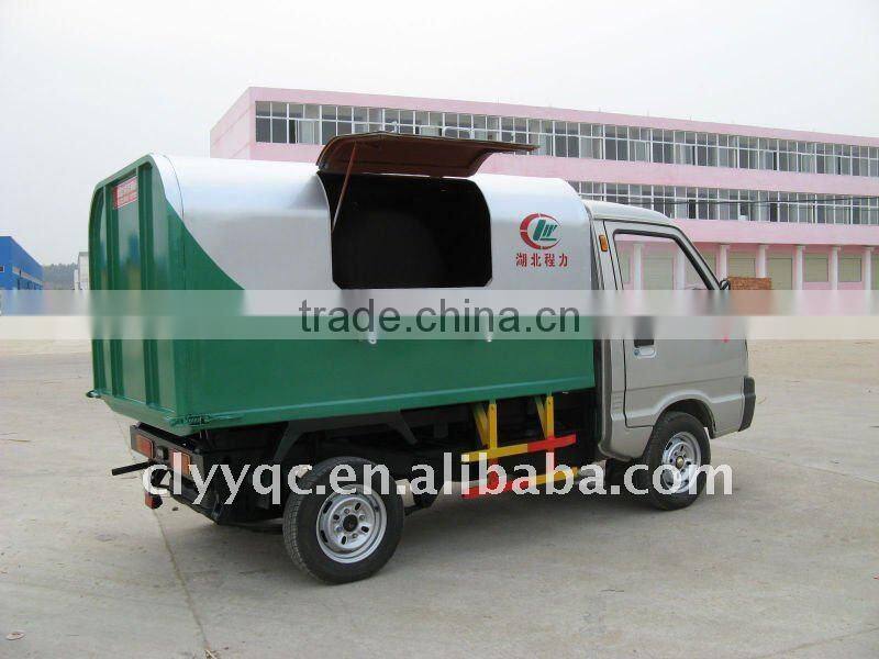 hermetical small garbage truck supplier